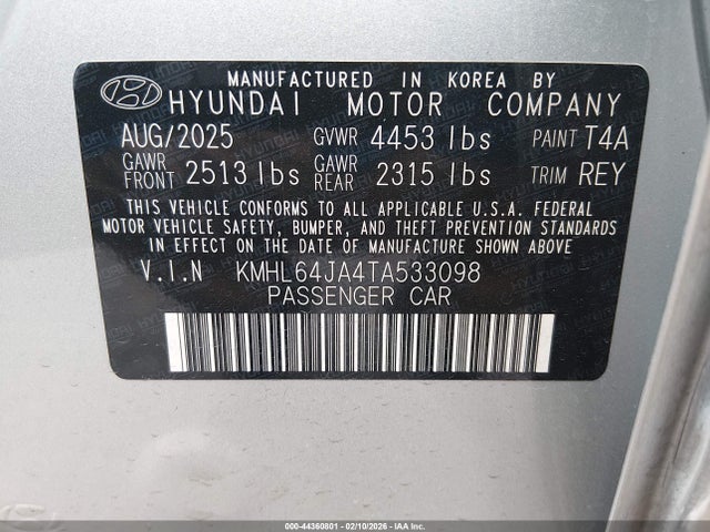 Hyundai SONATA Sel Sport