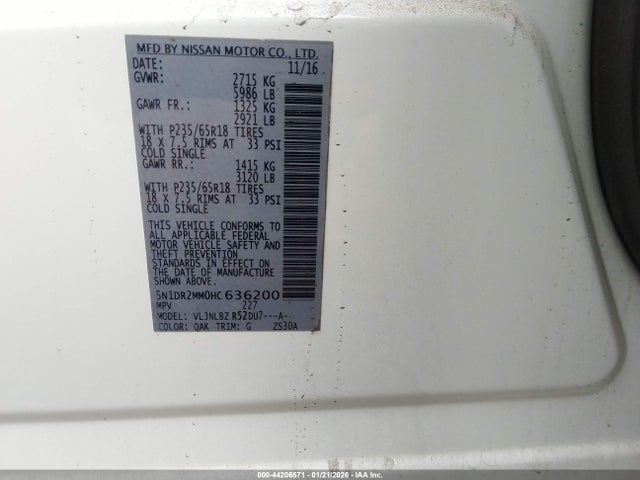 Nissan Pathfinder S