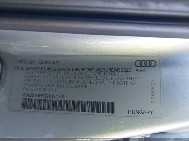 Audi S3 2.0t Premium Plus