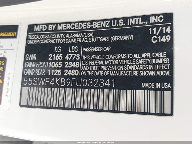 Mercedes-Benz C-Class Sport 4matic