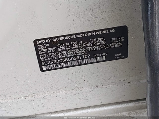 BMW X Series Xdrive35i