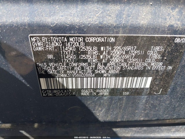 Toyota RAV4 Limited V6
