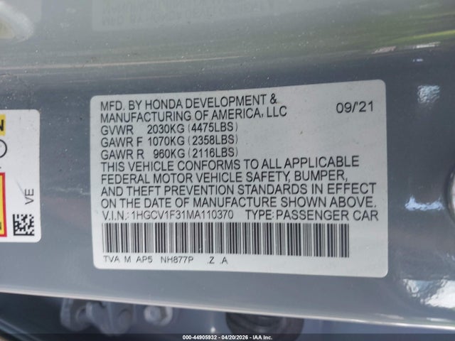 Honda Accord Sport