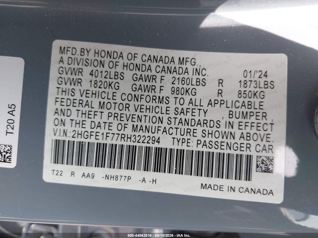 Honda Civic Ex