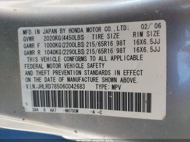 Honda CR-V Lx