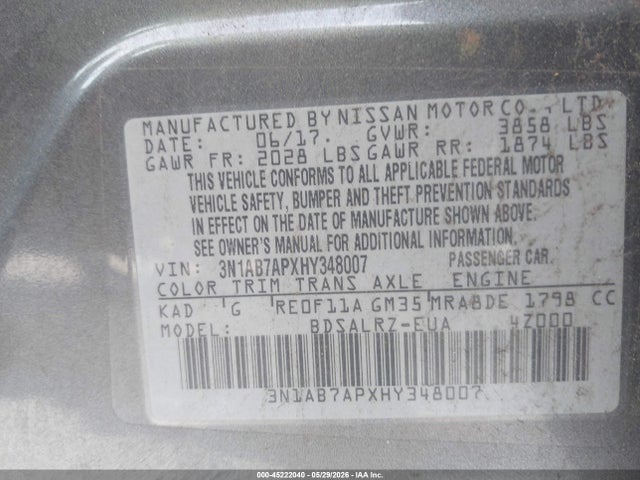 Nissan Sentra Sr