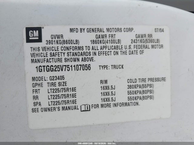 GMC Savana Standard