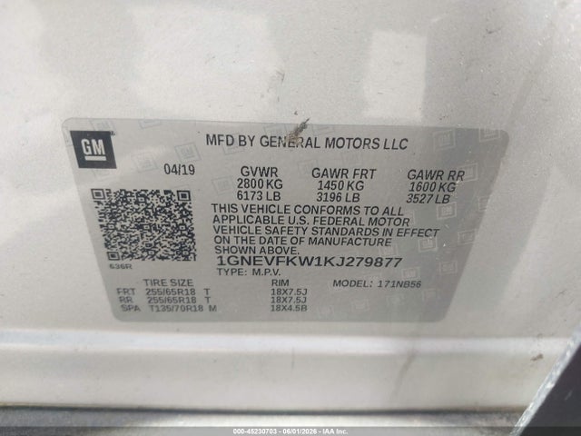 Chevrolet Traverse Ls