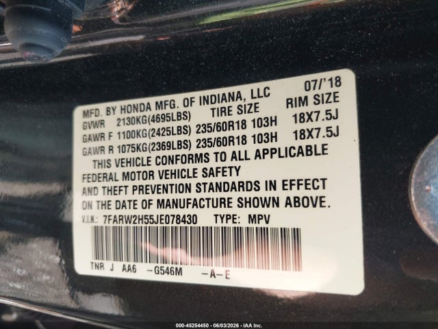 Honda CR-V Ex