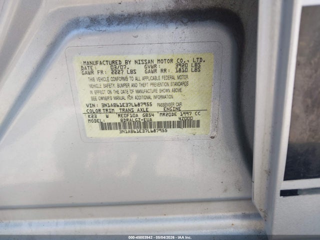 Nissan Sentra 2.0sl
