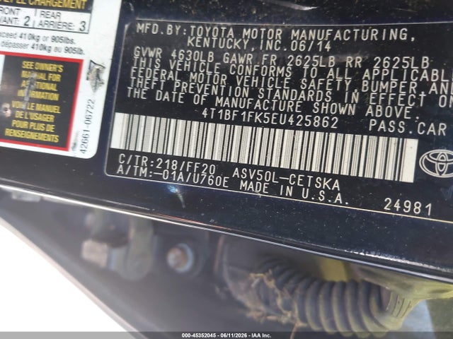 Toyota Camry Se