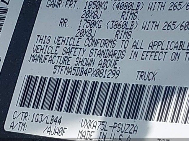 Toyota Tundra 1794 Edition