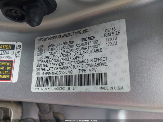 Honda CR-V Se