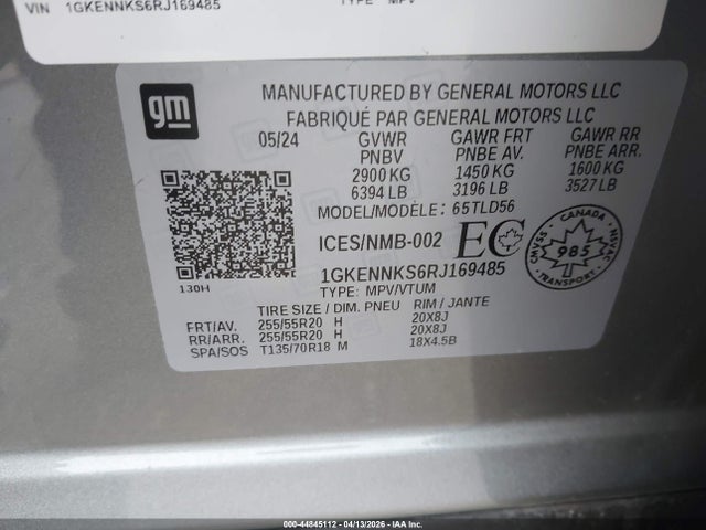 GMC Acadia Elevation