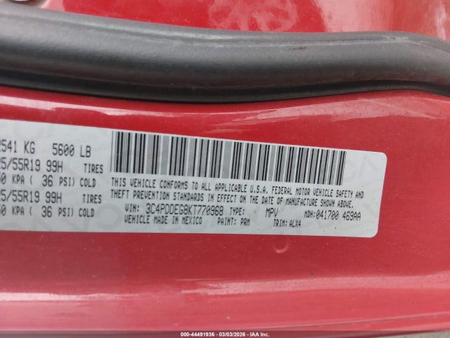 Dodge Journey Gt Awd