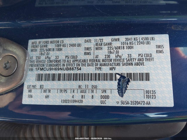 Ford Escape Sel