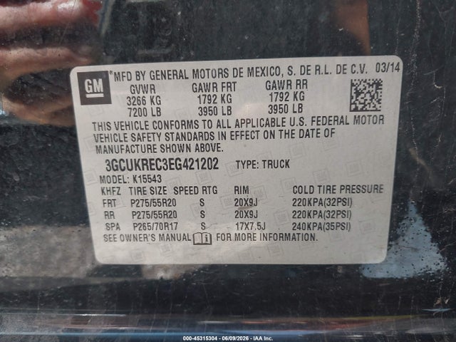 Chevrolet Silverado 1500 1lt