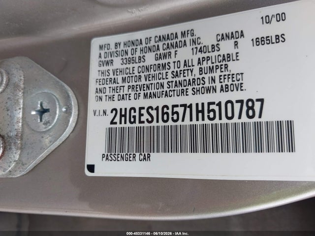 Honda Civic Lx