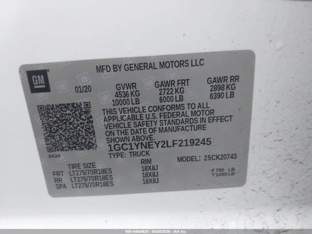 Chevrolet Silverado 2500 4wd  Standard Bed Lt