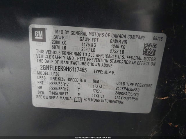 Chevrolet Equinox Ls