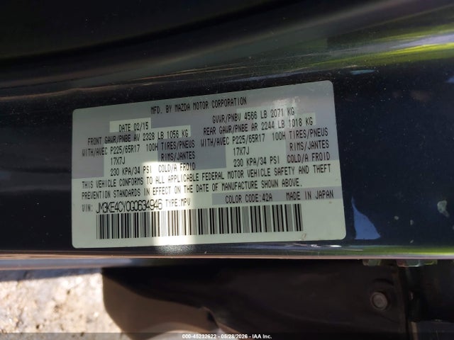 Mazda Cx Touring
