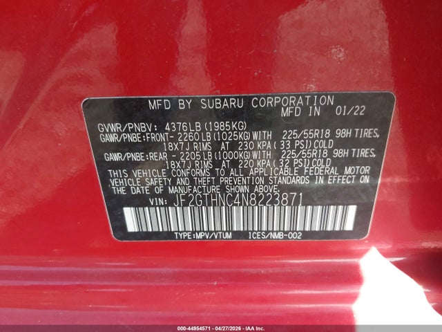 Subaru Crosstrek Limited