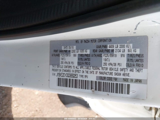 Mazda Cx Grand Touring