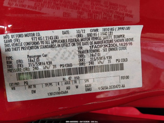 Ford Focus Se