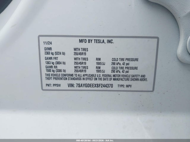 Tesla Model Y Long Range Dual Motor All-wheel Drive