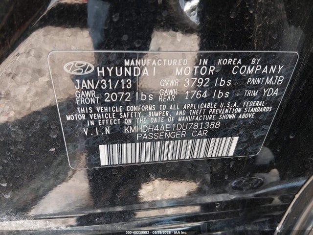 Hyundai ELANTRA Gls (ulsan Plant)
