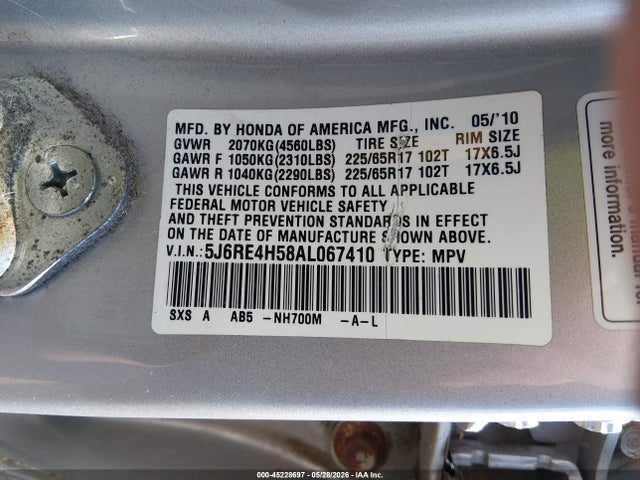 Honda CR-V Ex