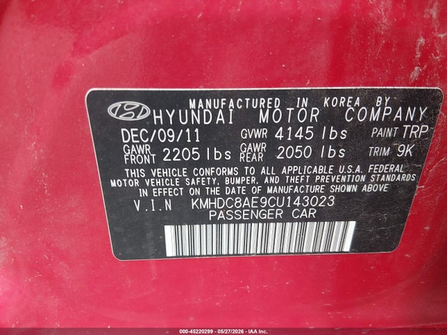Hyundai ELANTRA Se