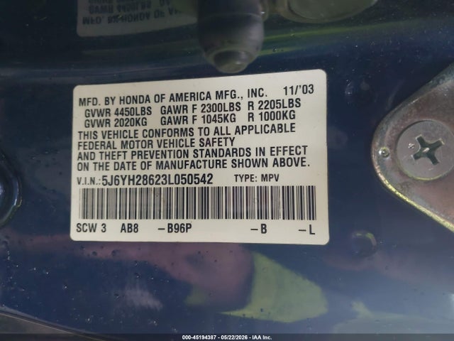 Honda Element Ex