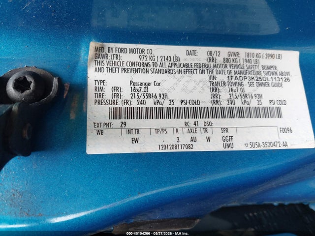 Ford Focus Se
