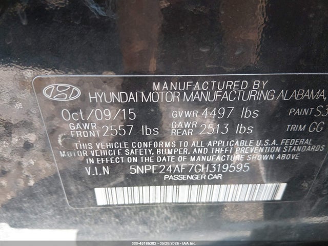 Hyundai SONATA Se