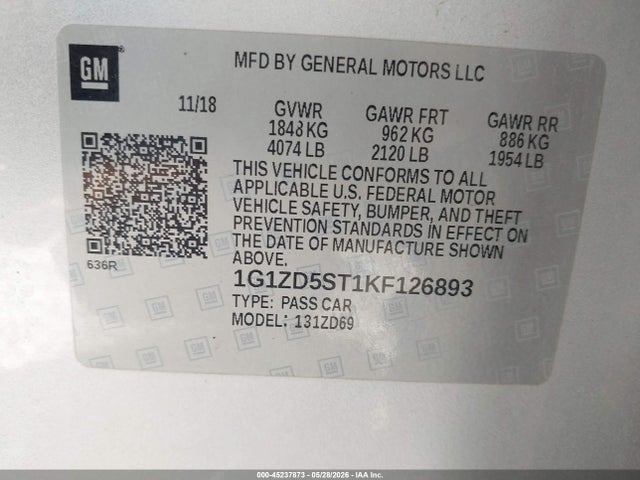 Chevrolet Malibu Lt