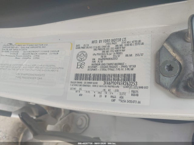 Ford Fusion Titanium
