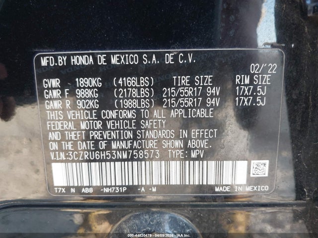 Honda HR-V Awd Ex