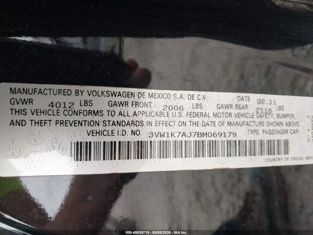 Volkswagen Jetta 2.0l S