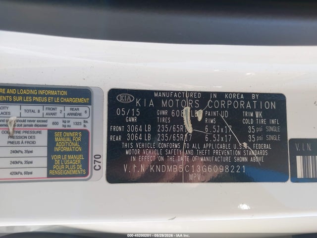Kia Sedona Lx
