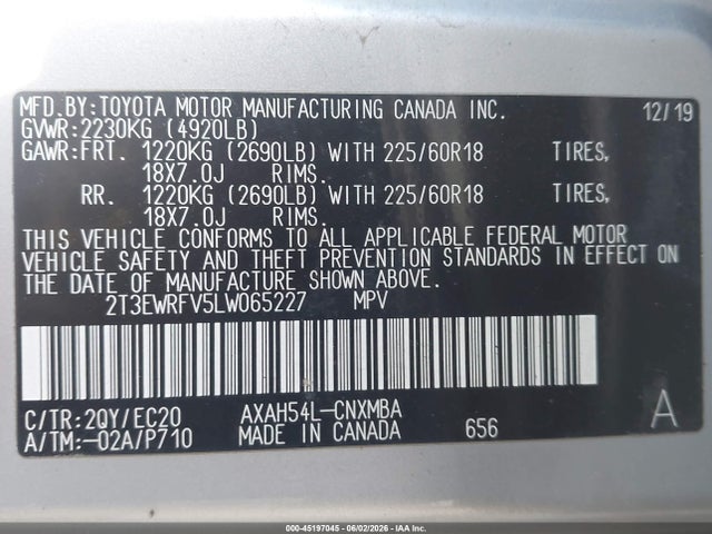 Toyota RAV4 Xse