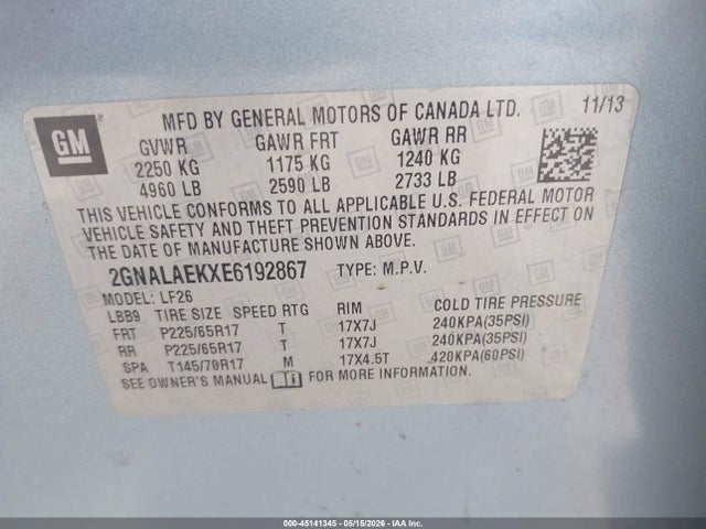 Chevrolet Equinox Ls