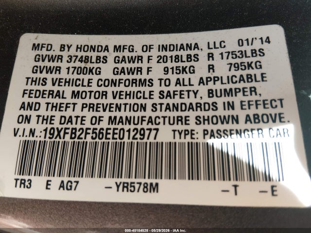 Honda Civic Lx
