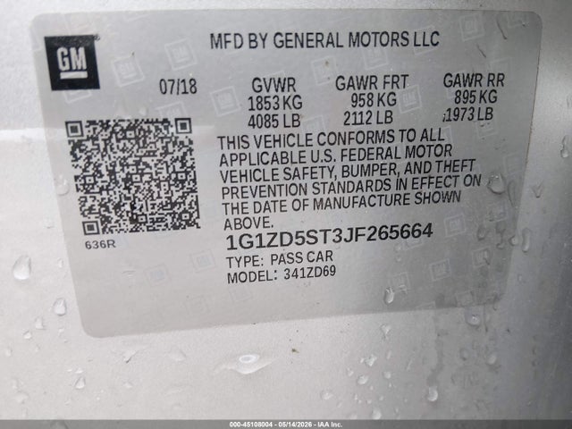Chevrolet Malibu Lt