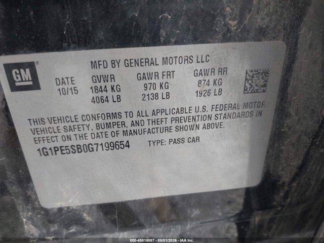 Chevrolet Cruze 1lt Auto