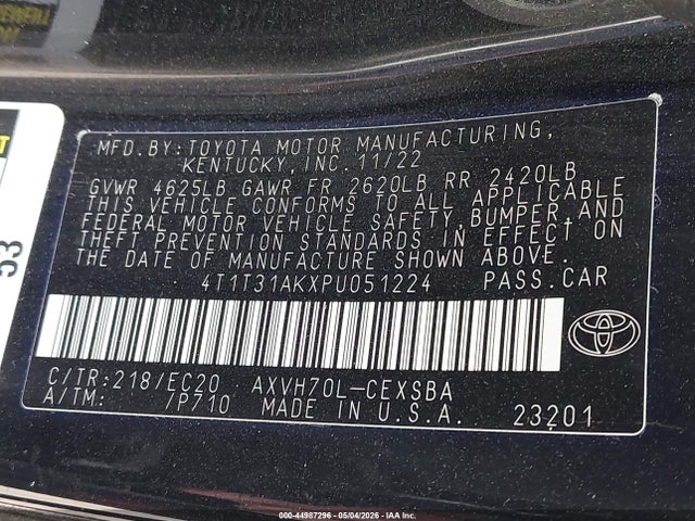 Toyota Camry Se Nightshade Edition Hybrid