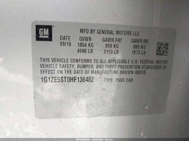 Chevrolet Malibu 1lt