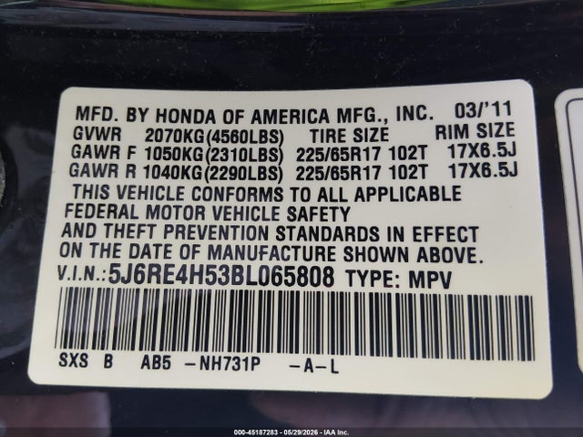 Honda CR-V Ex