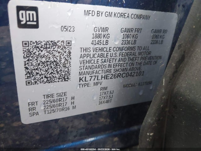 Chevrolet Trax Fwd Lt