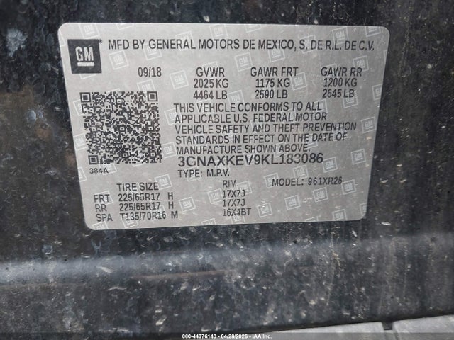 Chevrolet Equinox Lt